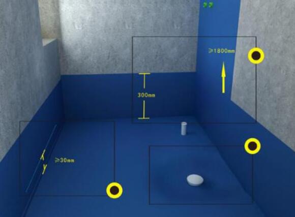 衛生間的防水做多高比較合適？地下室防水混凝土施工的時候這些一定要注意